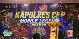 42 Tim Berlaga, Kapolres Cup Mobile Legends Resmi Dibuka Polres Kep. Meranti