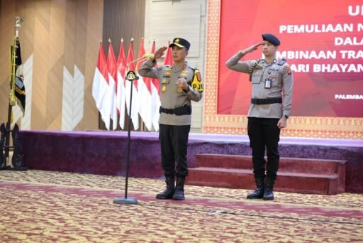 Menguatkan Jati Diri Polri, Polda Sumsel Gelar Upacara Pemuliaan Nilai Tribrata dan Pencucian Pataka Menguatkan Jati Diri Polri, Polda Sumsel Gelar Upacara Pemuliaan Nilai Tribrata dan Pencucian Pataka