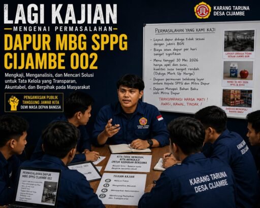 Dugaan Mark-Up hingga Monopoli, Karang Taruna Desak Audit SPPG 002 Dugaan Mark-Up hingga Monopoli, Karang Taruna Desak Audit SPPG 002