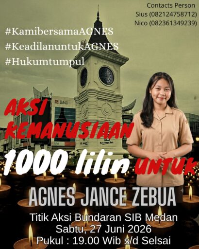 *Aksi 1000 Lilin untuk Aknis Jance Zebua: Solidaritas Kemanusiaan dan Seruan Tegaknya Keadilan* *Aksi 1000 Lilin untuk Aknis Jance Zebua: Solidaritas Kemanusiaan dan Seruan Tegaknya Keadilan*