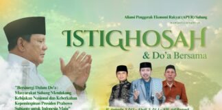APER Subang Siapkan Istighosah Akbar, Ajak Masyarakat Doakan Pemimpin dan Kemajuan Indonesia
