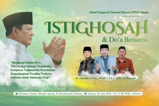 APER Subang Siapkan Istighosah Akbar, Ajak Masyarakat Doakan Pemimpin dan Kemajuan Indonesia APER Subang Siapkan Istighosah Akbar, Ajak Masyarakat Doakan Pemimpin dan Kemajuan Indonesia