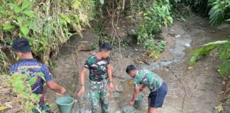Satgas Bakti TNI Bangun Jembatan Beton di Nias, Wujudkan Akses Aman bagi Warga