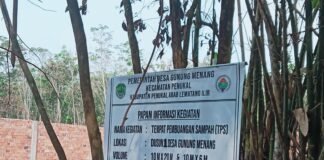 Bangunan TPS Gunung Menang Jadi Sorotan, Besi Sloof dan Balok Diduga Gunakan Behel 8 mm