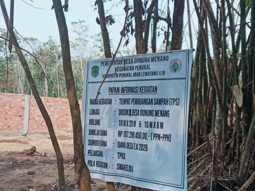 Bangunan TPS Gunung Menang Jadi Sorotan, Besi Sloof dan Balok Diduga Gunakan Behel 8 mm Bangunan TPS Gunung Menang Jadi Sorotan, Besi Sloof dan Balok Diduga Gunakan Behel 8 mm