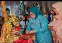 Ketua TP PKK Muba Hj Patimah Toha apresiasi pelestarian budaya dan sinergi pengendalian inflasi