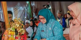 Ketua TP PKK Muba Hj Patimah Toha apresiasi pelestarian budaya dan sinergi pengendalian inflasi