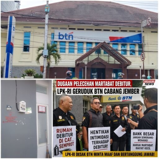 LPK RI Somasi BTN Jember, Nilai Penyemprotan Rumah Debitur Berpotensi Langgar Hak Konsumen LPK RI Somasi BTN Jember, Nilai Penyemprotan Rumah Debitur Berpotensi Langgar Hak Konsumen