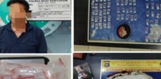 Polres Muba amankan ratusan paket jenis sabu dari pengedar