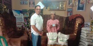 Pastikan Tepat Sasaran, Kades Sungai Langan Kawal Ketat Penyaluran Bansos Pangan CPP