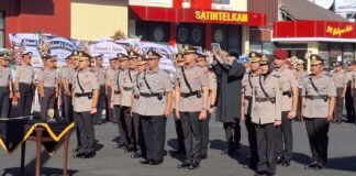 Kapolres Jember Pimpin Sertijab Wakapolres, PJU dan Kapolsek Jajaran