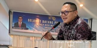 Waka DPRD PALI Firdaus Hasbullah. Sebut Program “Kades Masuk Kampus” di UI Sebagai Investasi Intelektual