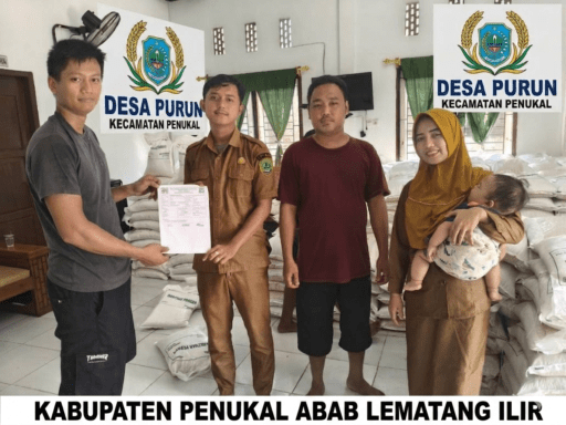 Tepat Sasaran, 541 Keluarga di Desa Purun Terima Bantuan Cadangan Pangan Pemerintah. Tepat Sasaran, 541 Keluarga di Desa Purun Terima Bantuan Cadangan Pangan Pemerintah.
