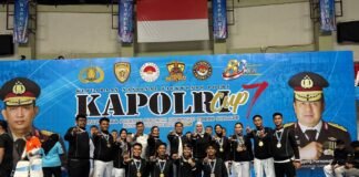 Polda Riau Juara Umum Kejurnas Taekwondo Kapolri Cup 7, Personel Polres Meranti Sumbang Emas