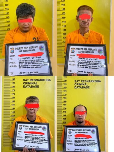 Polres Meranti Bongkar Dua Kasus Peredaran Sabu dalam Sehari, Empat Diduga Pengedar Diamankan Polres Meranti Bongkar Dua Kasus Peredaran Sabu dalam Sehari, Empat Diduga Pengedar Diamankan