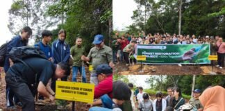 Sambut HKAN 2026, Belantara Foundation Dorong Aksi Iklim Generasi Muda Jepang Lewat Tanam Pohon di Tahura SSH