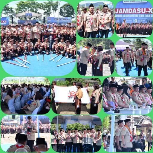 Wabup Samosir Hadiri Penutupan Jamdasu XI 2026, Beri Motivasi dan Apresiasi kepada Kontingen Samosir Wabup Samosir Hadiri Penutupan Jamdasu XI 2026, Beri Motivasi dan Apresiasi kepada Kontingen Samosir