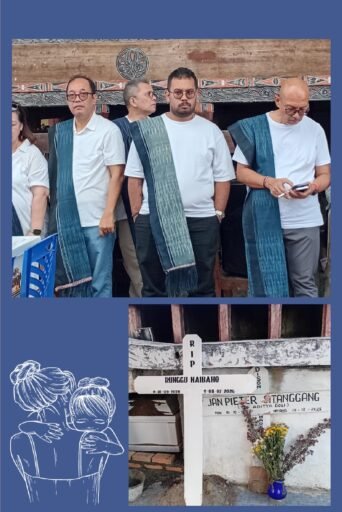 Pemilik PT Simarmata Wendeilyna Ulos Kagumi Ulos Sibolang Yang Dipakai Keturunan alm Rugun Naibaho Pemilik PT Simarmata Wendeilyna Ulos Kagumi Ulos Sibolang Yang Dipakai Keturunan alm Rugun Naibaho