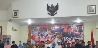 Aliansi Asta Cita Merah Putih 08 Menggelar Do’a Bersama dan Santunan Anak Yatim di Gedung Juang Jakarta