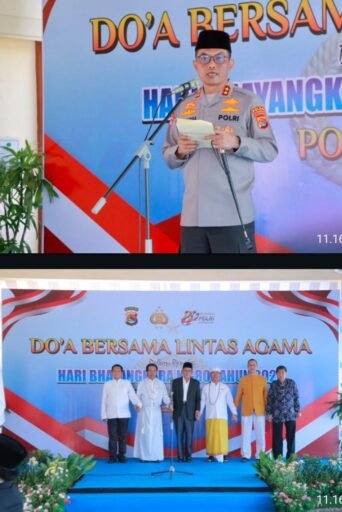 Demi Kedamaian Negeri dan Masyarakat di Hari Bhayangkara ke-80, Polda NTB Gelar Doa Lintas Agama Demi Kedamaian Negeri dan Masyarakat di Hari Bhayangkara ke-80, Polda NTB Gelar Doa Lintas Agama