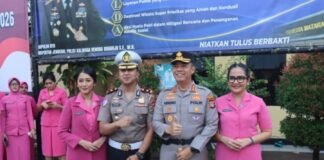 Kasat Lantas Polresta Mataram Resmi Sandang Pangkat Kompol, Jadi Motivasi Tingkatkan Pengabdian