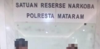 Satresnarkoba Polresta Mataram Sita 60,87 Gram Sabu, 2 Pria Asal Loteng Dibekuk di Narmada