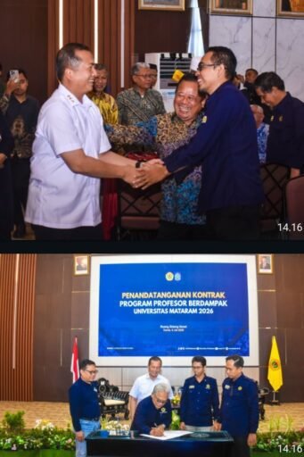 Pemprov NTB dan Unram Kolaborasikan Program Desa Berdaya dan Profesor Berdampak Pemprov NTB dan Unram Kolaborasikan Program Desa Berdaya dan Profesor Berdampak