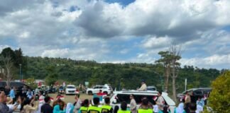 Biddokkes Polda NTB Berikan Layanan Kesehatan Saat Peresmian Bendungan Meninting oleh Presiden RI