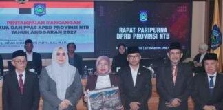 Pemprov NTB Ajukan KUA-PPAS 2027, Percepat Program Prioritas