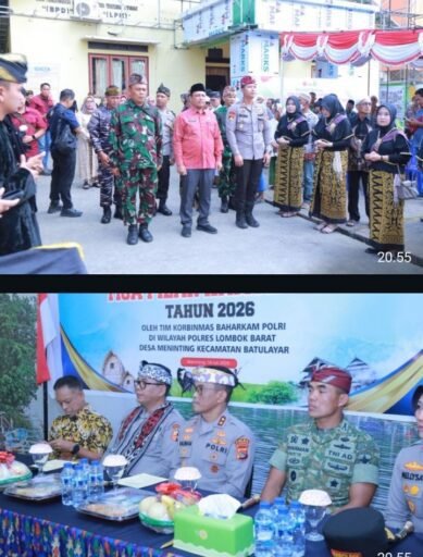 Kapolda NTB Hadiri Penilaian Lomba Tiga Pilar Kamtibmas 2026 di Desa Meninting Kapolda NTB Hadiri Penilaian Lomba Tiga Pilar Kamtibmas 2026 di Desa Meninting