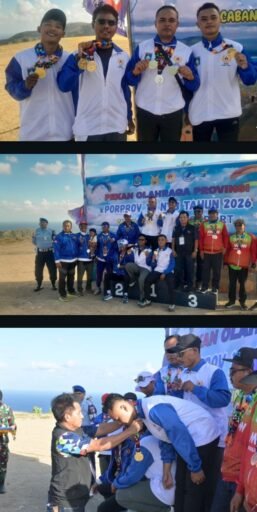 Personel Ditpolairud Polda NTB Raih Medali Emas Porprov NTB 2026 Cabor Aerosport Disiplin Paralayang Personel Ditpolairud Polda NTB Raih Medali Emas Porprov NTB 2026 Cabor Aerosport Disiplin Paralayang
