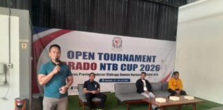 ORADO NTB CUP 2026, Turnamen Domino Ajang Cetak Atlet PON 2028 Didukung Polsek Mataram