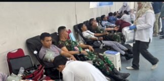Personel Detasemen Gegana Polda NTB Sumbang Darah, Wujud Sinergi untuk Kemanusiaan