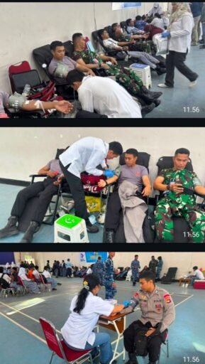 Personel Detasemen Gegana Polda NTB Sumbang Darah, Wujud Sinergi untuk Kemanusiaan Personel Detasemen Gegana Polda NTB Sumbang Darah, Wujud Sinergi untuk Kemanusiaan