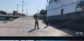 Sinergi Polda NTB dan TNI AL Amankan Objek Vital dan Patroli Gabungan di Pelabuhan Badas Sumbawa
