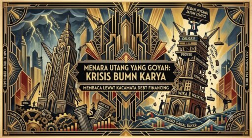 Menara Utang yang Goyah: Membaca Krisis BUMN Karya lewat Kacamata Debt Financing Menara Utang yang Goyah: Membaca Krisis BUMN Karya lewat Kacamata Debt Financing