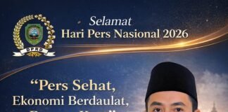 Ketua DPRD Pasaman Ucapkan Peringatan HPN Tahun 2026