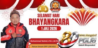 Ucapan Selamat Hari Bhayangkara ke-80, 1 Juli 2026: Penuh Harapan untuk Pengabdian yang Lebih Bermakna.