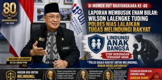 HUT Bhayangkara ke-80,Membusuk Enam Bulan:Wilson Lalengke Tuding Polres Nias Lalaikan Tugas Melindungi Rakyat