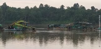 Dugaan PETI Menggila di DAS Melawi, Terus Beroperasi Terang-terangan Tanpa Penindakan