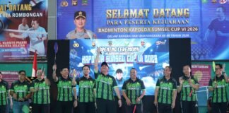Polda Sumsel Perkuat Sinergi dengan Masyarakat Melalui Kejuaraan Badminton Kapolda Cup VI 2026