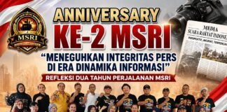 Dua Tahun Mengabdi untuk Informasi Publik, MSRI Teguhkan Integritas Pers di Era Digital