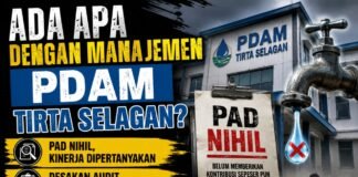 *ADA APA PDAM TIRTA SELAGAN? PAD NIHIL, AUDIT MENGUAT, KRM DAN LP-KPK SIAP LAPOR KE APARAT PENEGAK HUKUM*