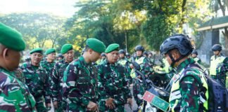 Wujudkan Medan Nyaman dan Aman, Dandim 0201/Medan Lepas Patroli Tim Anti Begal