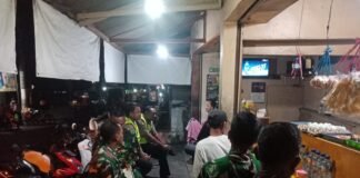 Polsek Ngimbang Menggelar Kegiatan Patroli Dialogis NOBAR Piala Dunia Tahun 2026