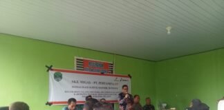 Gandeng Pertamina, Pemkab PALI Gelar Sosialisasi Survei Seismik 3D Peony di Talang Ubi Utara.