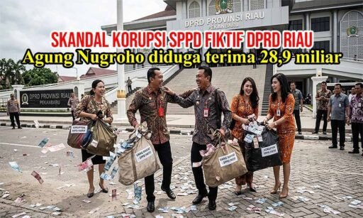 *Menakar Moralitas Publik dalam Skandal Korupsi SPPD Fiktif DPRD Riau: Agung Nugroho Diduga Kuat Terlibat* *Menakar Moralitas Publik dalam Skandal Korupsi SPPD Fiktif DPRD Riau: Agung Nugroho Diduga Kuat Terlibat*