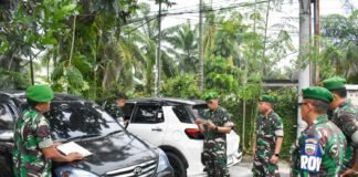 Ajendam I/Bukit Barisan Laksanakan Pemeriksaan Kondisi Fisik dan Administrasi Kendaraan