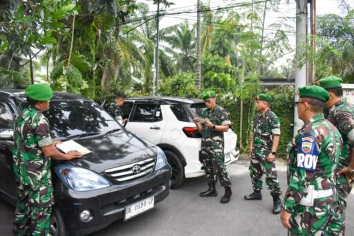 Ajendam I/Bukit Barisan Laksanakan Pemeriksaan Kondisi Fisik dan Administrasi Kendaraan Ajendam I/Bukit Barisan Laksanakan Pemeriksaan Kondisi Fisik dan Administrasi Kendaraan