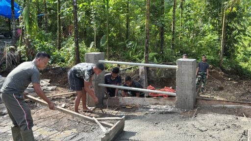 Pembangunan Jembatan Modular Sungai Bawoni Masuki Tahap Akhir, Akses Warga Segera Lancar Pembangunan Jembatan Modular Sungai Bawoni Masuki Tahap Akhir, Akses Warga Segera Lancar